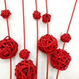 青雅工藝品 廠家直銷葫蘆串藤球，點綴家居與酒店裝飾